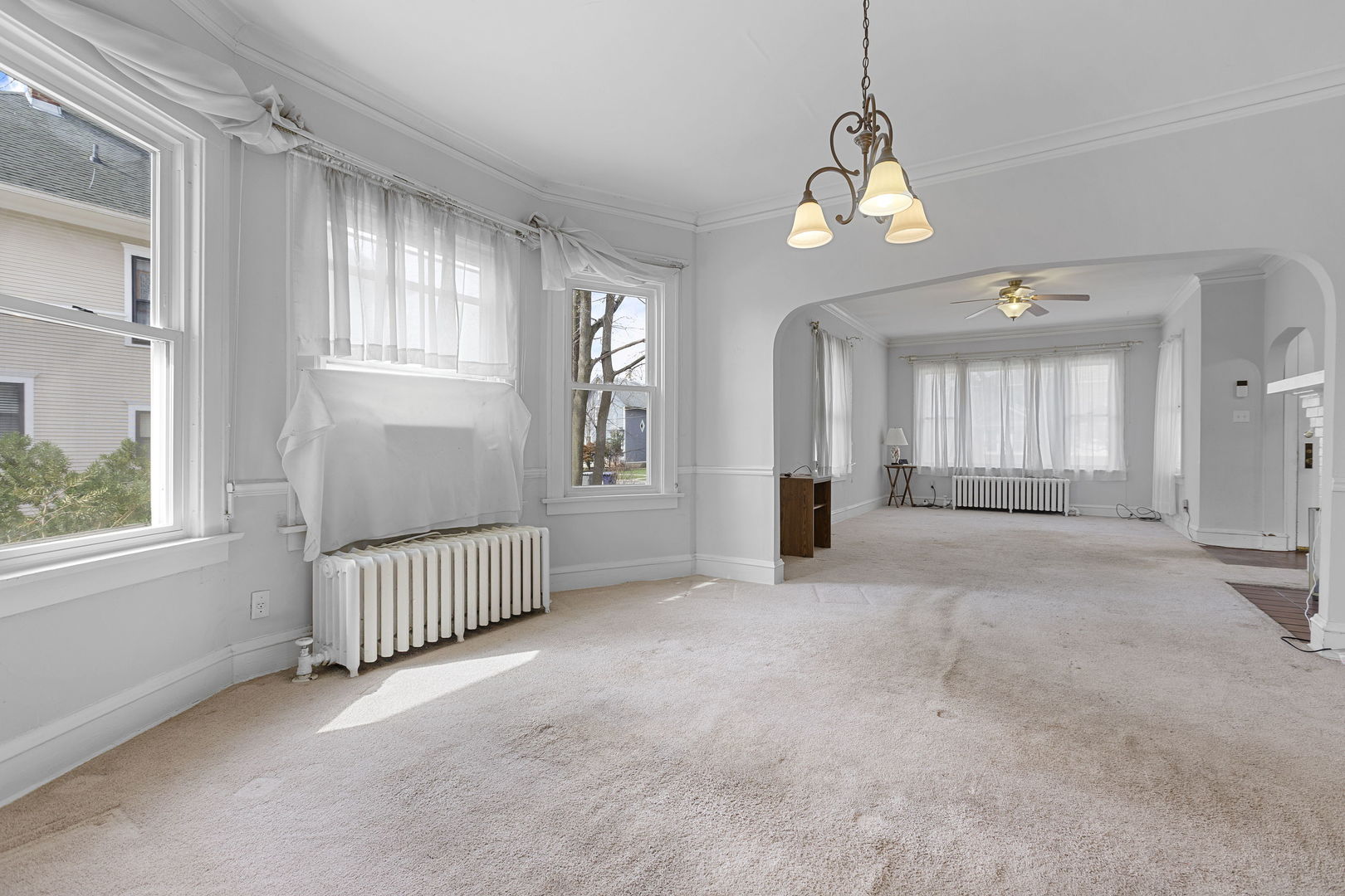 825 St John Street Elgin, IL 60120 - Photo 7 of 28 a view of an empty room with a window