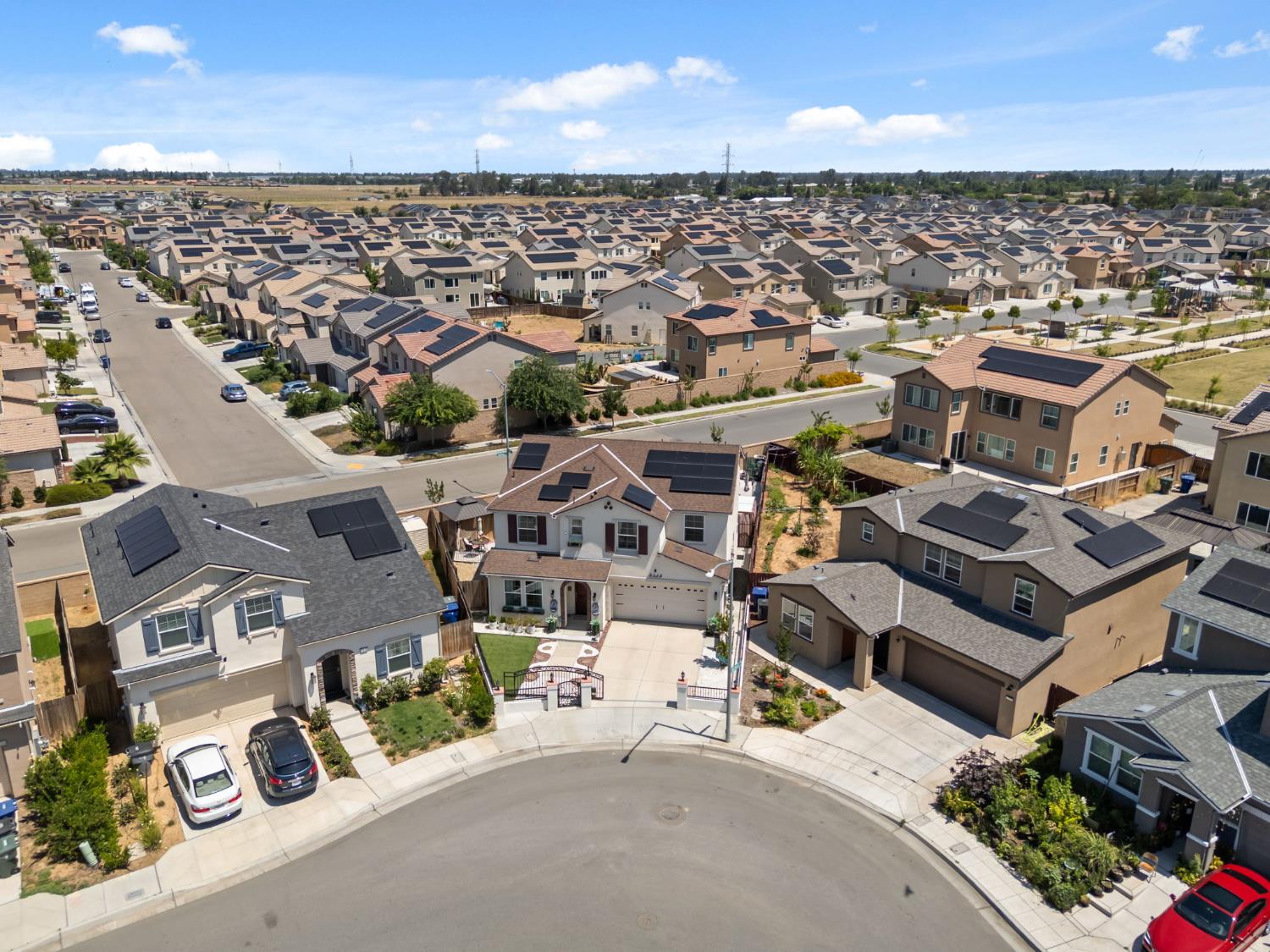 6326 West Richert Avenue Fresno, CA 93723 - Photo 36 of 45 an aerial view of multiple house