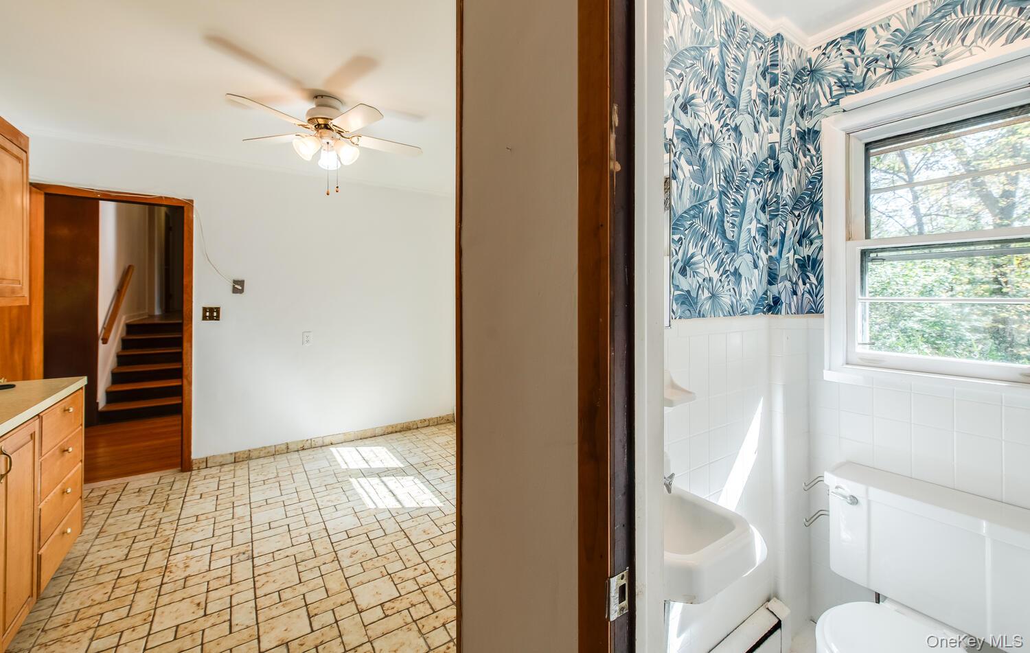 19 Ridgeview Road Poughkeepsie, NY 12603 - Photo 18 of 50 a bathroom with a glass door shower and a toilet