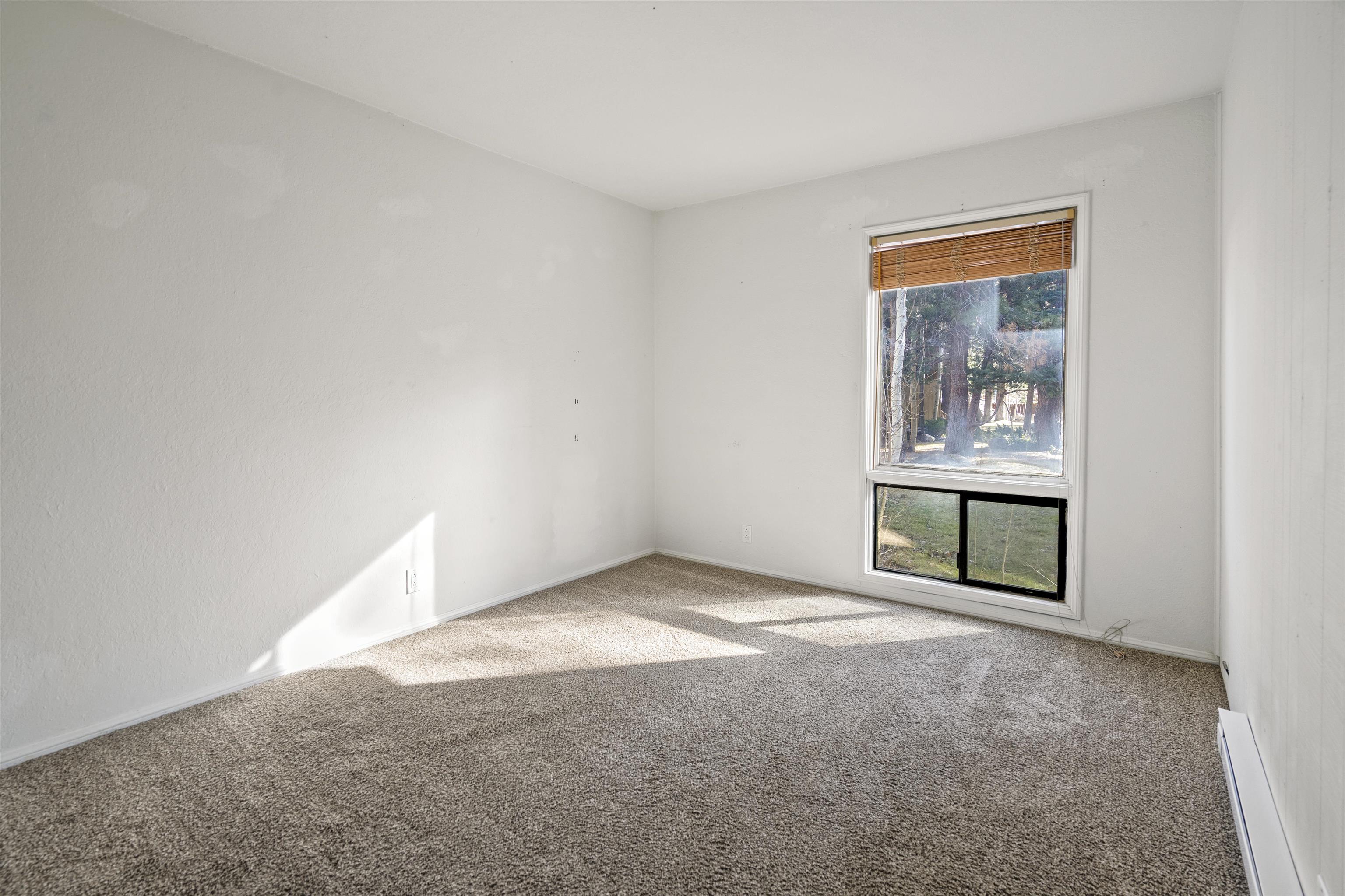 3199 Chateau Road, Unit 18 Mammoth Lakes, CA 93546 - Photo 16 of 19 Spare room with baseboard heating and carpet