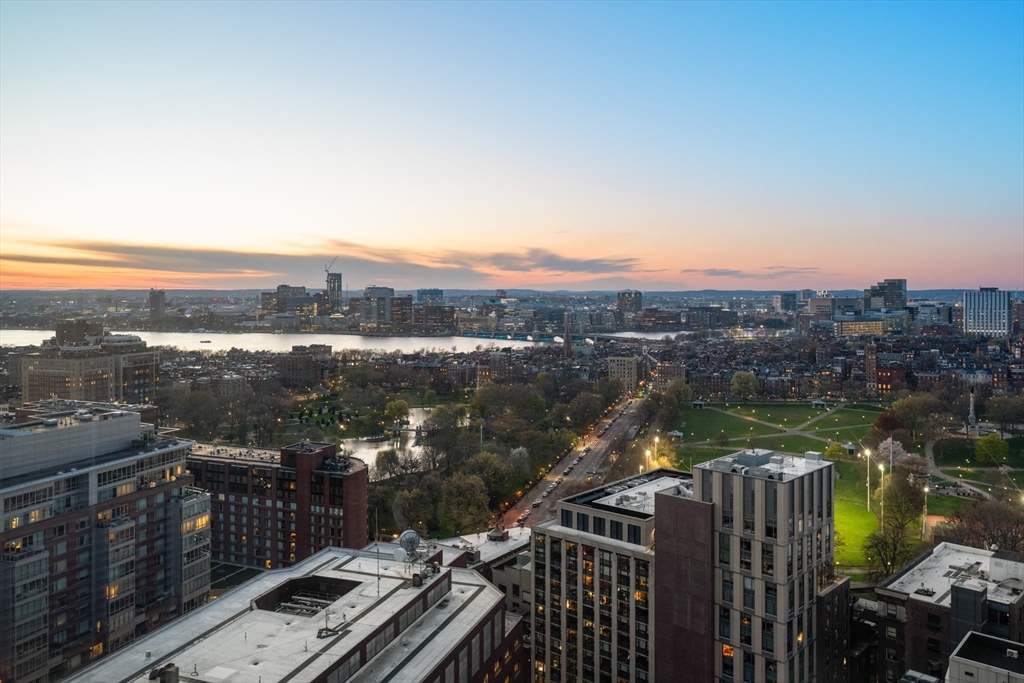 110 Stuart Street, Unit PH Boston, MA 02116 - Photo 30 of 37 a view of a lake with city view