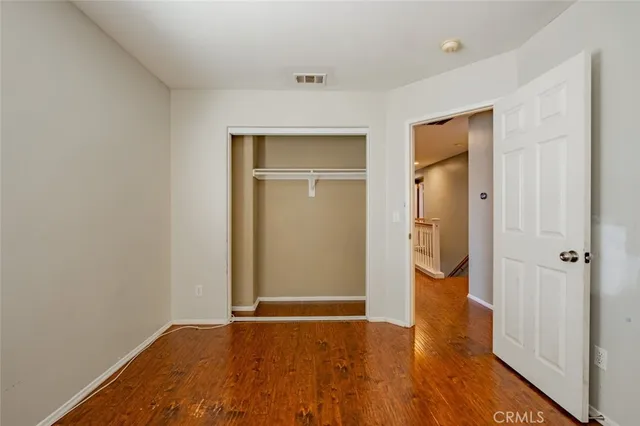 wooden floor in an empty room