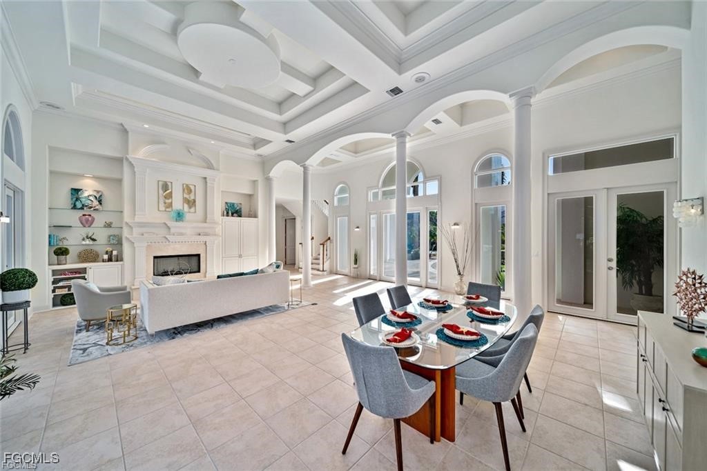 2402 Wulfert Road Sanibel, FL 33957 - Photo 6 of 47 a view of a dining room with furniture
