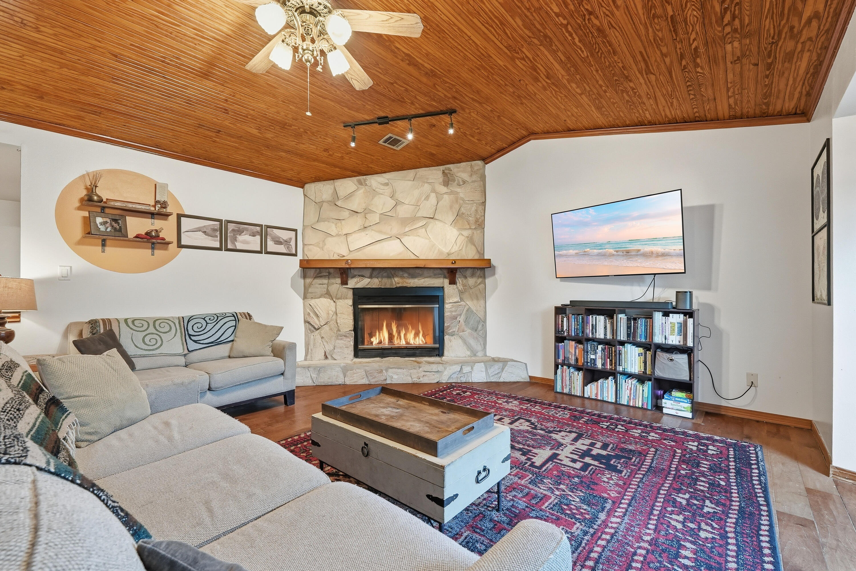 271 Willow Avenue Freeport, FL 32439 - Photo 42 of 57 a living room with furniture and a fireplace