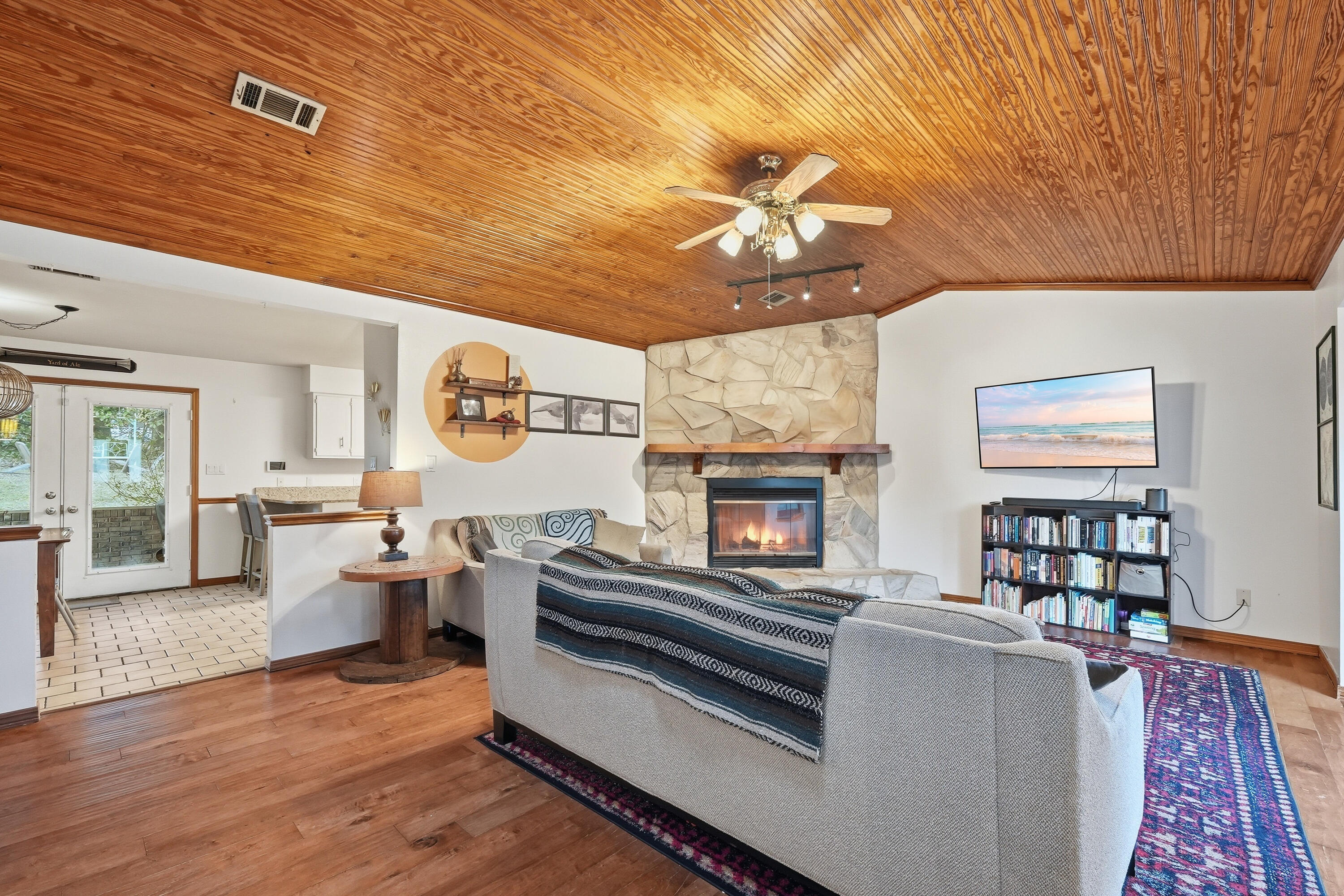 271 Willow Avenue Freeport, FL 32439 - Photo 45 of 57 a living room with furniture and a fireplace