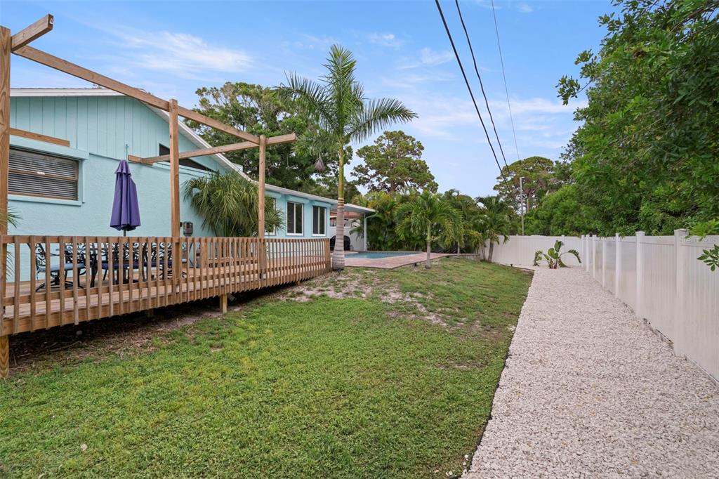 14030 79th Avenue Seminole, FL 33776 - Photo 30 of 33 a view of a house with a yard and wooden fence