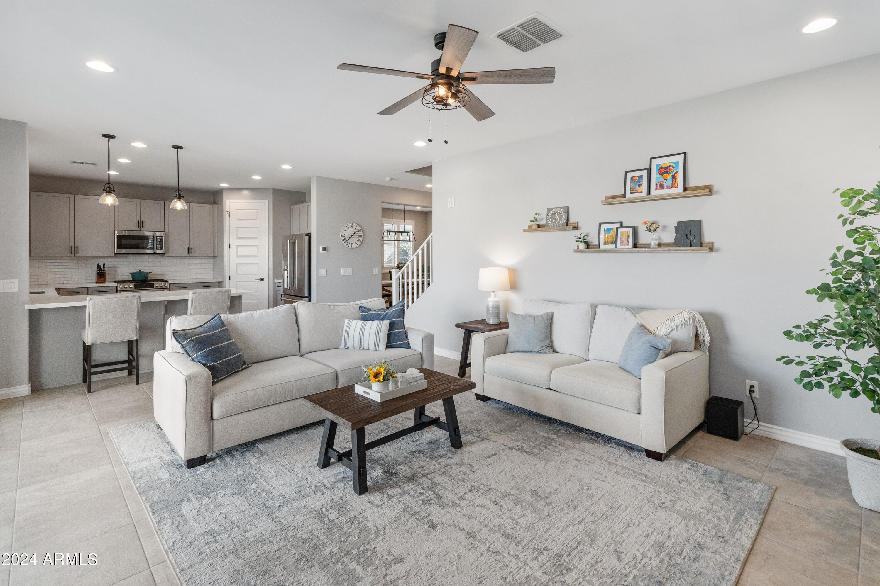 518 Balao Drive Phoenix, AZ 85085 - Photo 4 of 64 Kitchen Open to Living Area