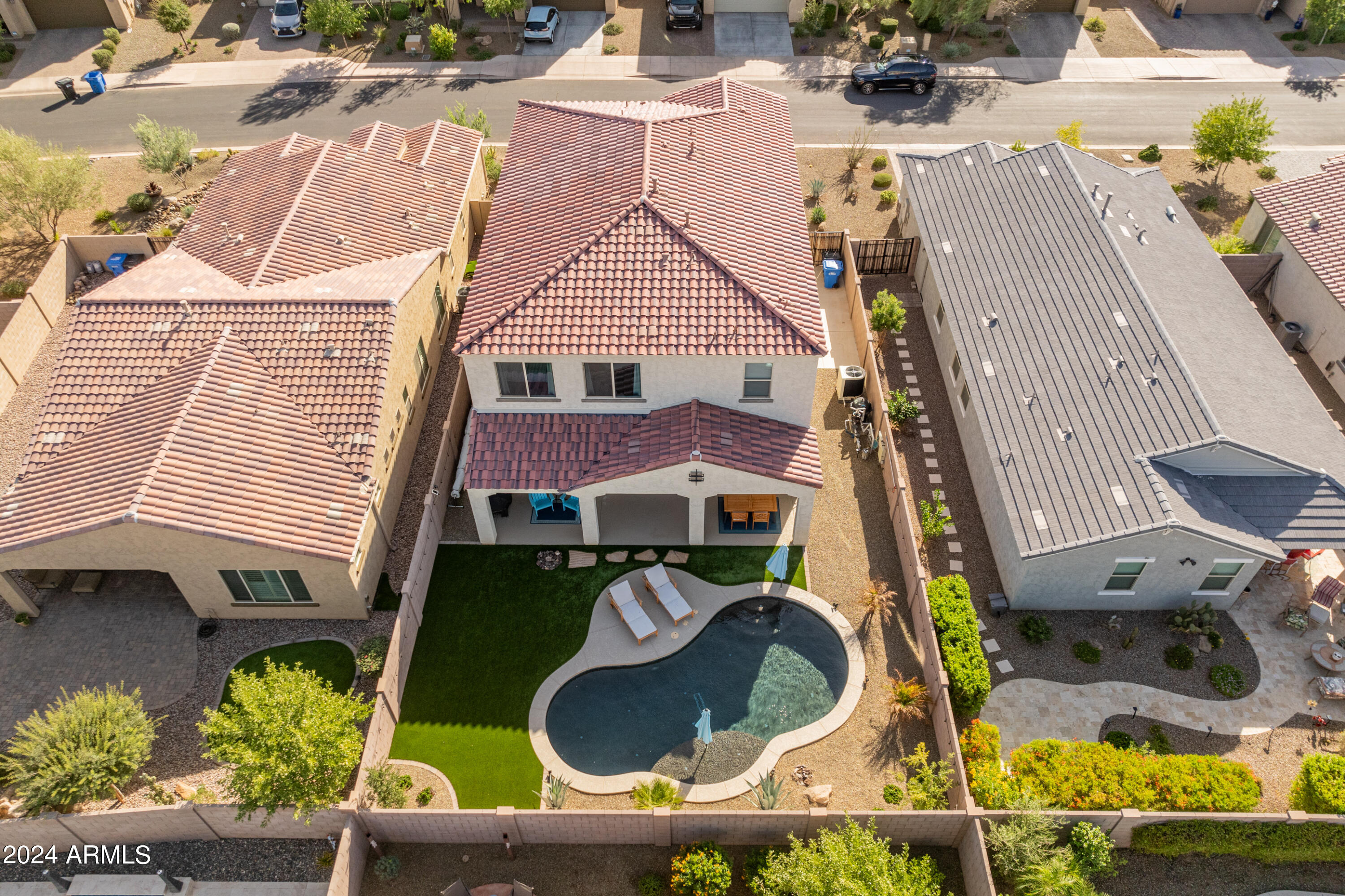 518 Balao Drive Phoenix, AZ 85085 - Photo 50 of 64 N/S Facing Yard