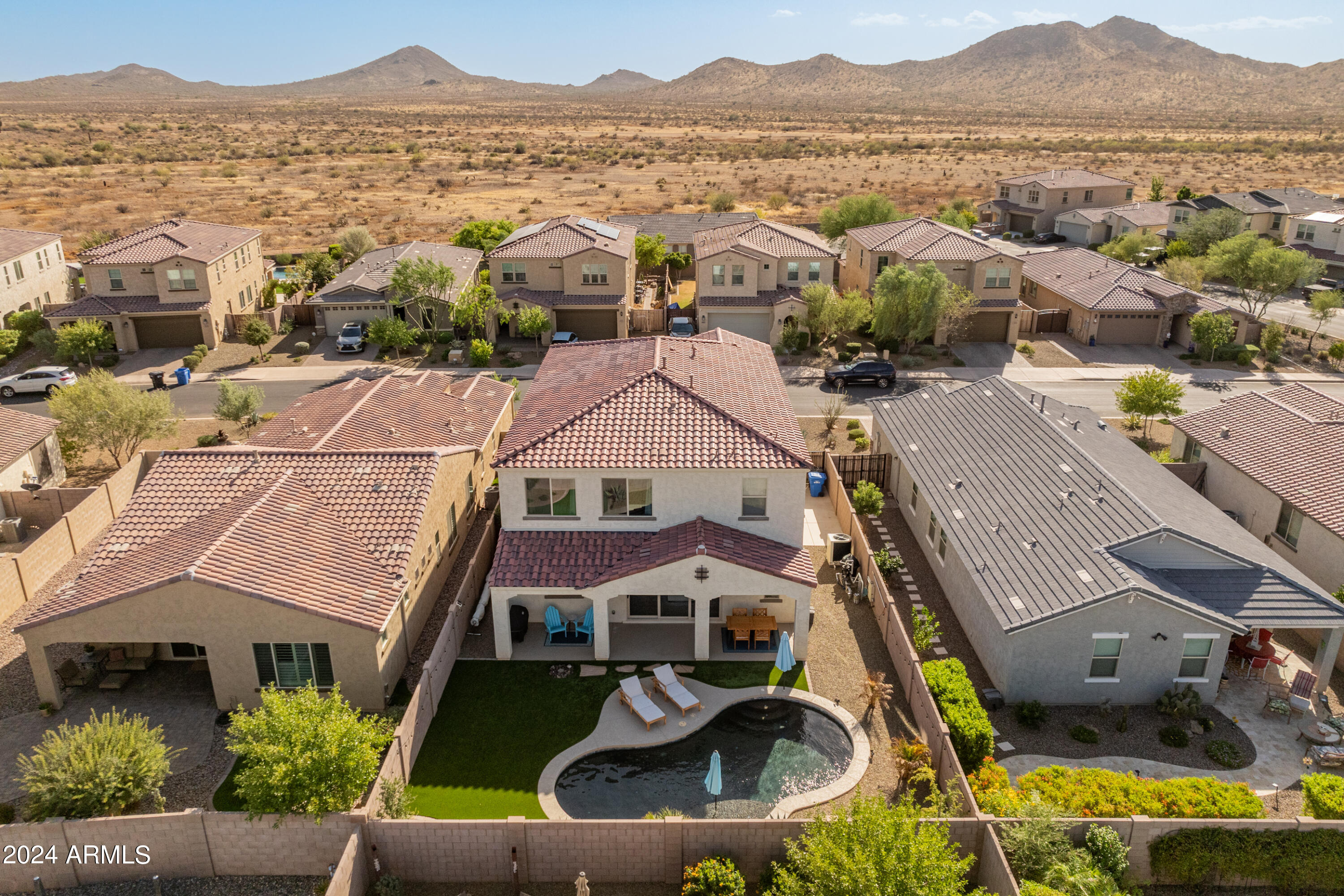 518 Balao Drive Phoenix, AZ 85085 - Photo 54 of 64 Pool Aerial