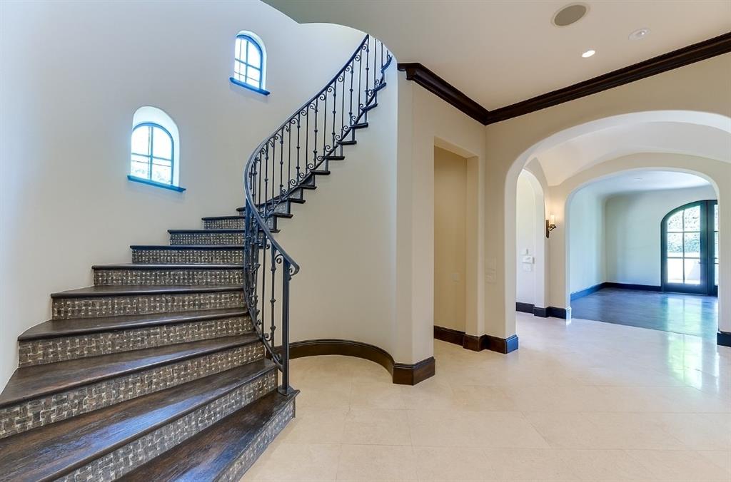 4120 Cochran Chapel Road Dallas, TX 75220 - Photo 19 of 39 a view of entryway and hall with wooden floor