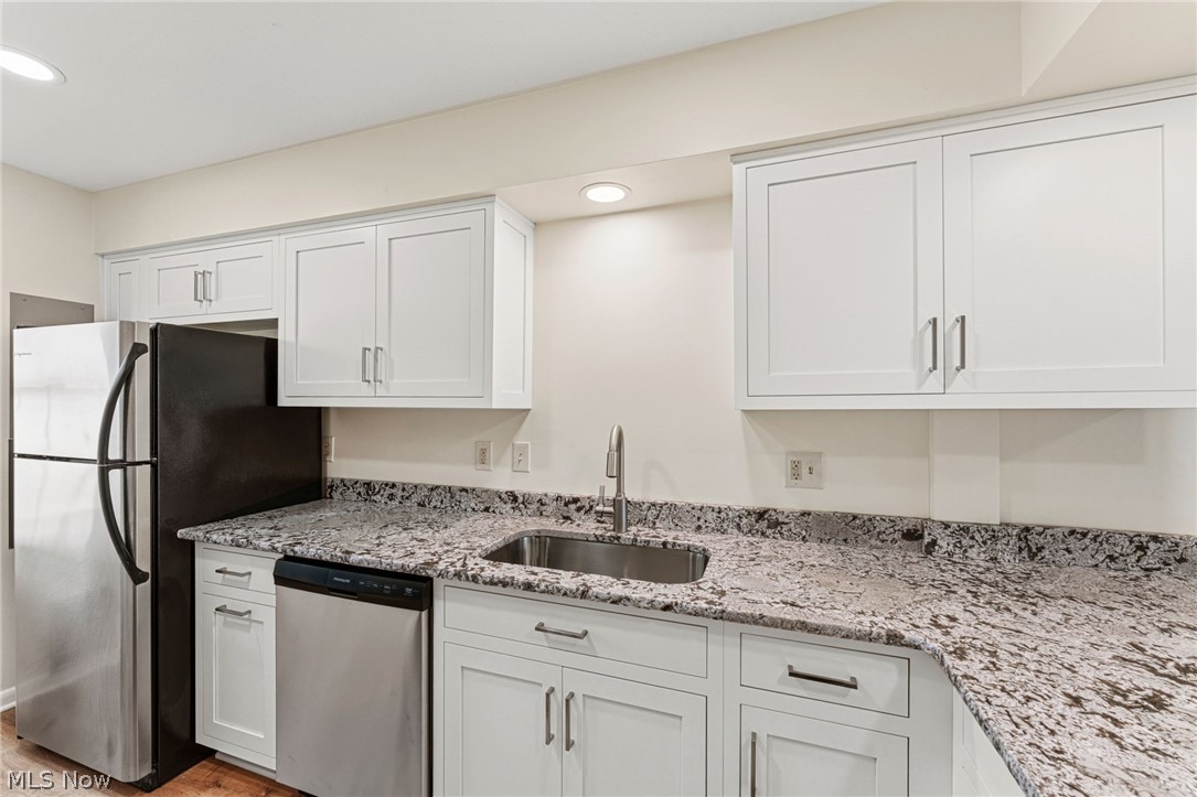 13011 West Lake Road Vermilion, OH 44089 - Photo 14 of 29 renovated kitchen with new sink and faucet