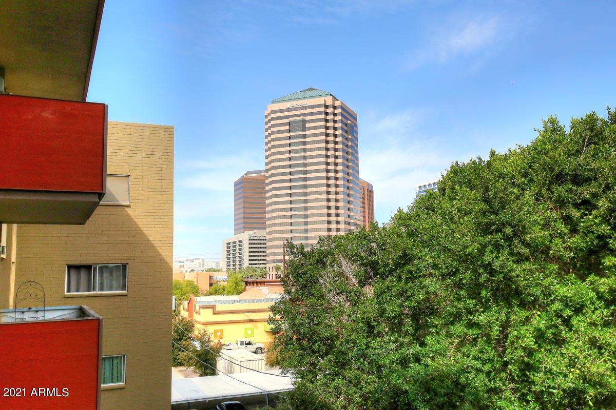 353 East Thomas Road, Unit C406 Phoenix, AZ 85012 - Photo 23 of 31 Covered Balcony-View