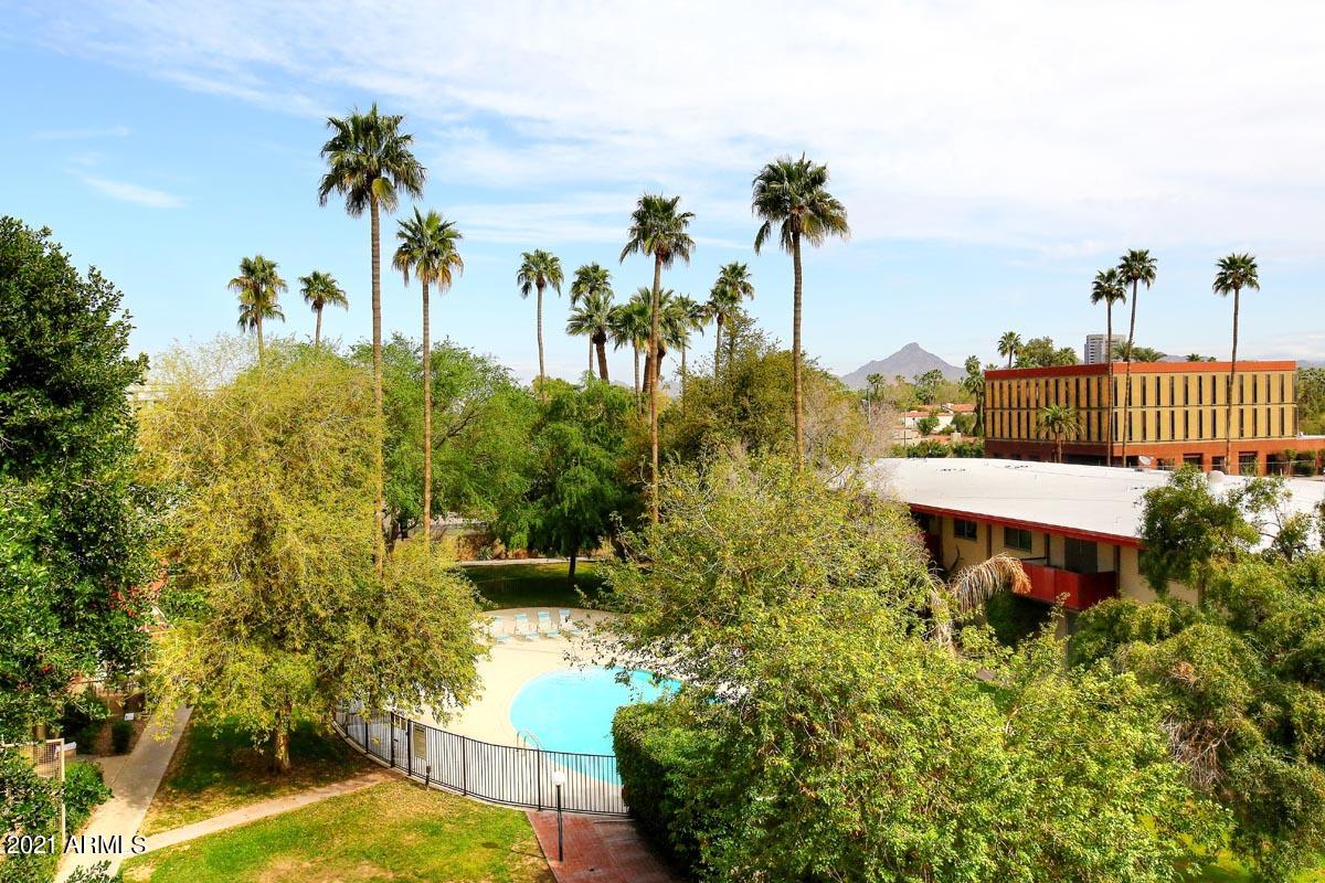 353 East Thomas Road, Unit C406 Phoenix, AZ 85012 - Photo 24 of 31 Covered Balcony-View2