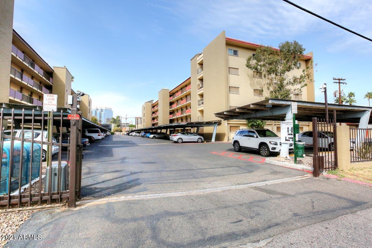 353 East Thomas Road, Unit C406 Phoenix, AZ 85012 - Photo 27 of 31 Gated Entrance
