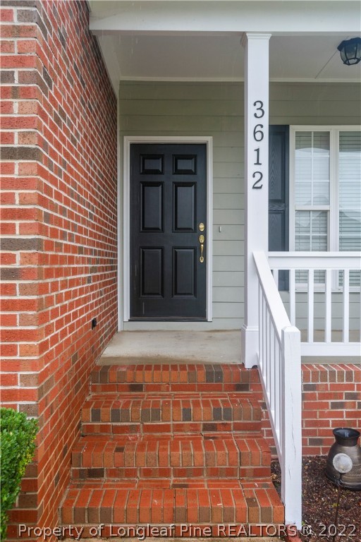 3612 Talus Road Fayetteville, NC 28306 - Photo 6 of 29 a view of front door of house