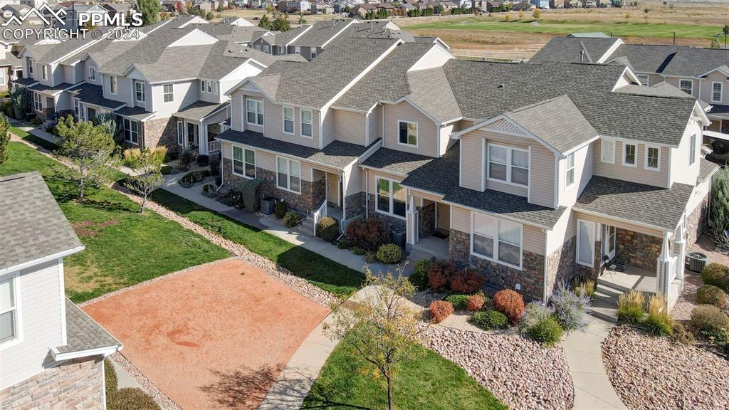 7675 Sandy Springs Point Fountain, CO 80817 - Photo 3 of 32 a view of multiple houses with a yard