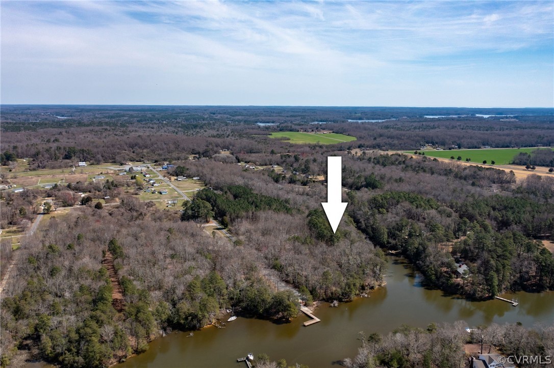 0 Thomas Landing Road Lancaster, VA 22503 - Photo 8 of 44 an aerial view of a house with a yard