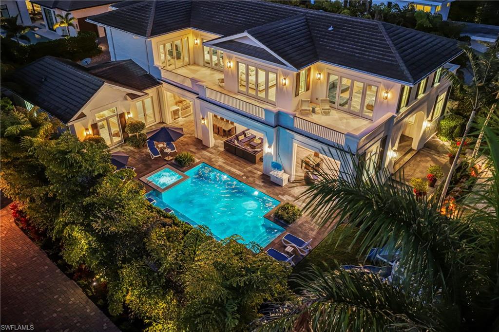 215 3rd Avenue North Naples, FL 34102 - Photo 1 of 47 Aerial view of the property.