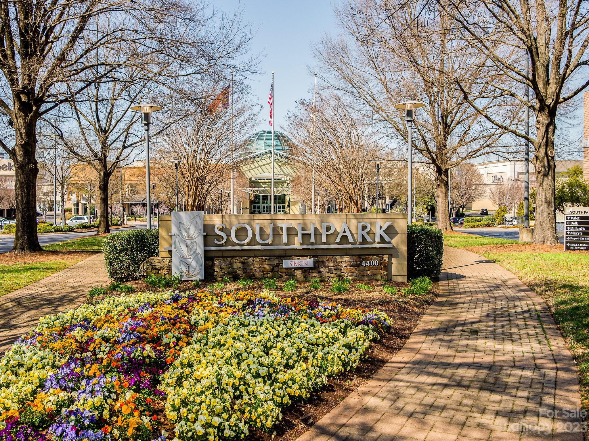 2227 Rexford Road, Unit B Charlotte, NC 28211 - Photo 22 of 23 a street view along with residential houses