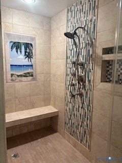 6104 Lansgate Road Midlothian, VA 23112 - Photo 29 of 42 Tile Shower