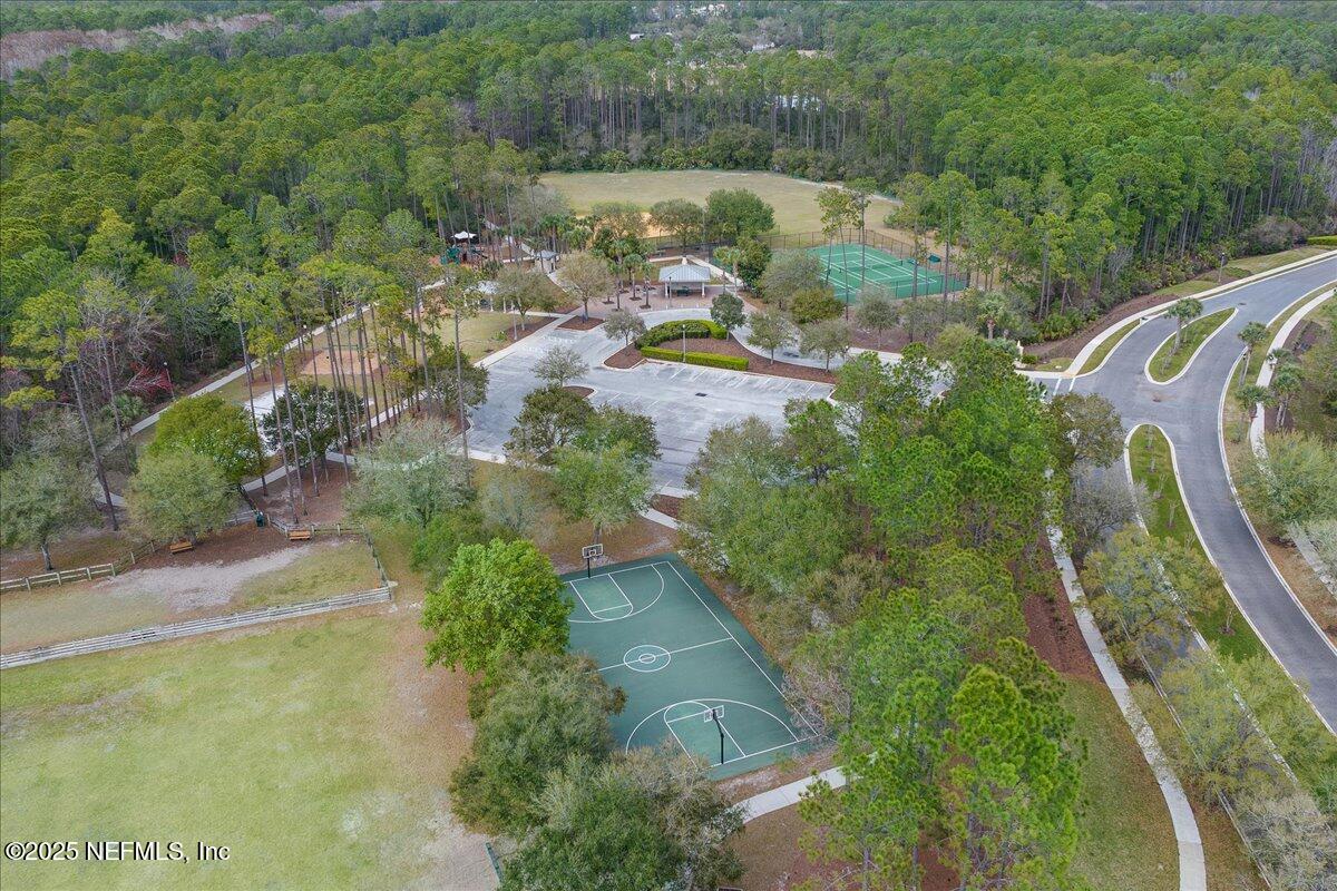 166 Portside Avenue Ponte Vedra, FL 32081 - Photo 44 of 46 an aerial view of residential houses with outdoor space and trees