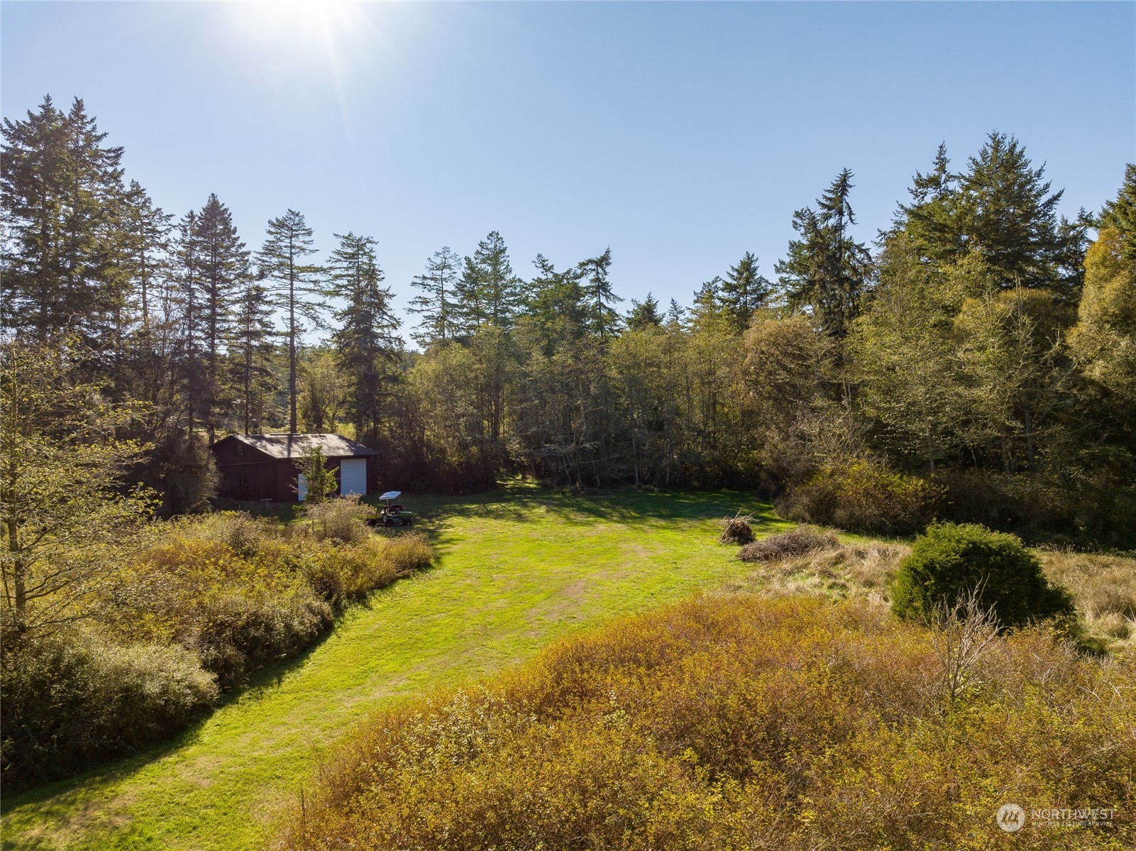 165 Sunrise Road Lopez Island, WA 98261 - Photo 2 of 12 a view of a yard