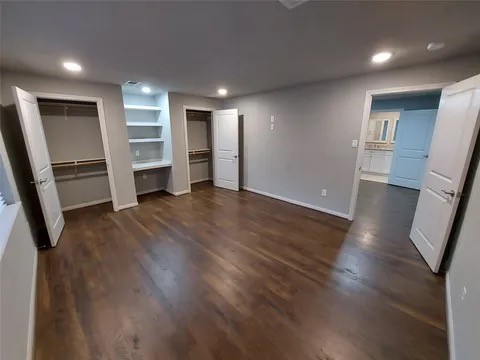 19103 Whitewood Drive Spring, TX 77373 - Photo 27 of 30 an empty room with wooden floor and closet