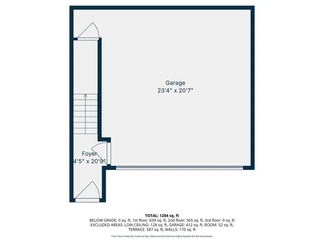 a picture of a bench in a white building