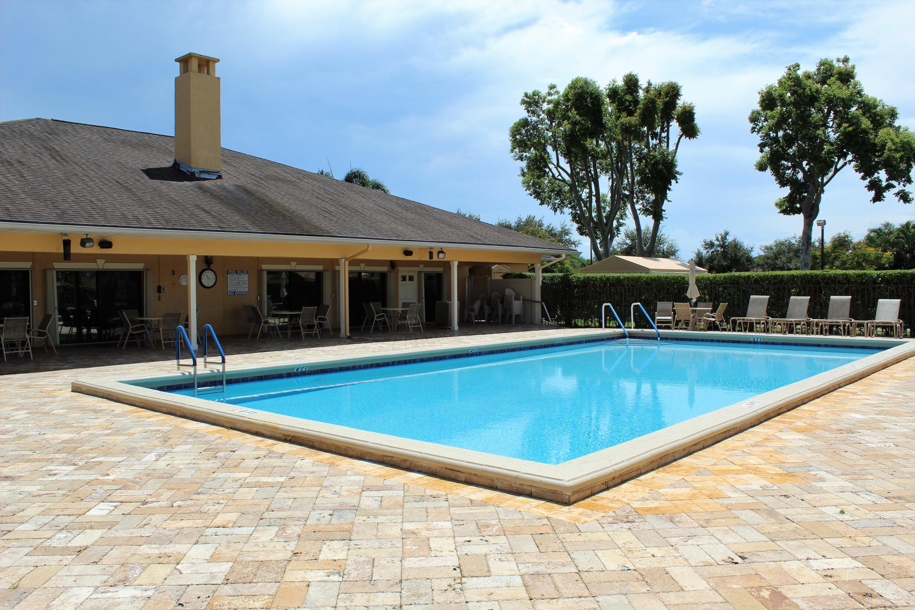 9975 Ligustrum Tree Way, Unit B Boynton Beach, FL 33436 - Photo 31 of 32 pool