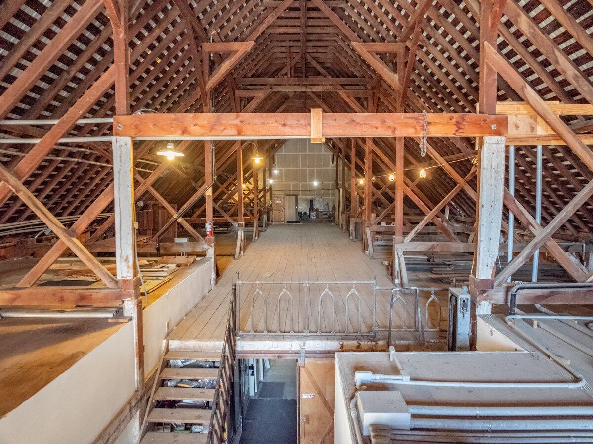 110 Squaw Valley Road McCloud, CA 96057 - Photo 22 of 33 a view of entryway with wooden stairs