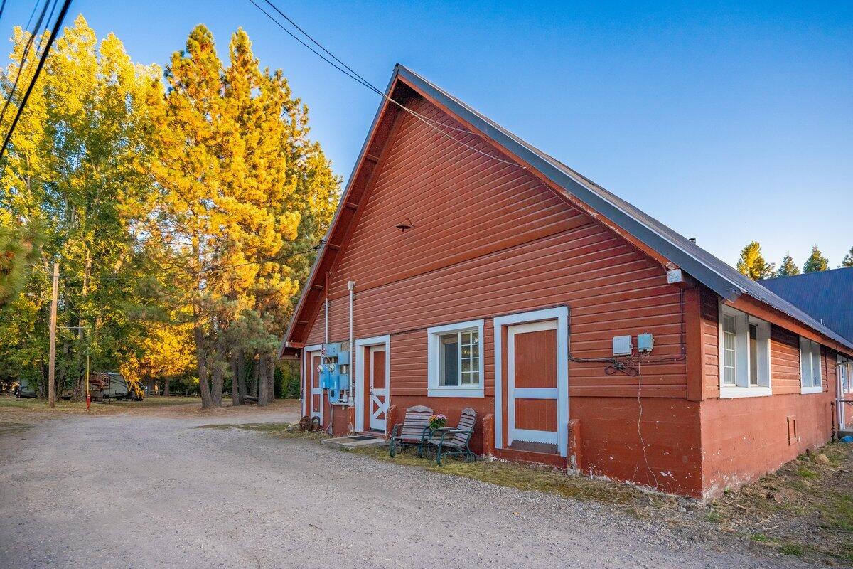 110 Squaw Valley Road McCloud, CA 96057 - Photo 27 of 33 a view of a house with a backyard