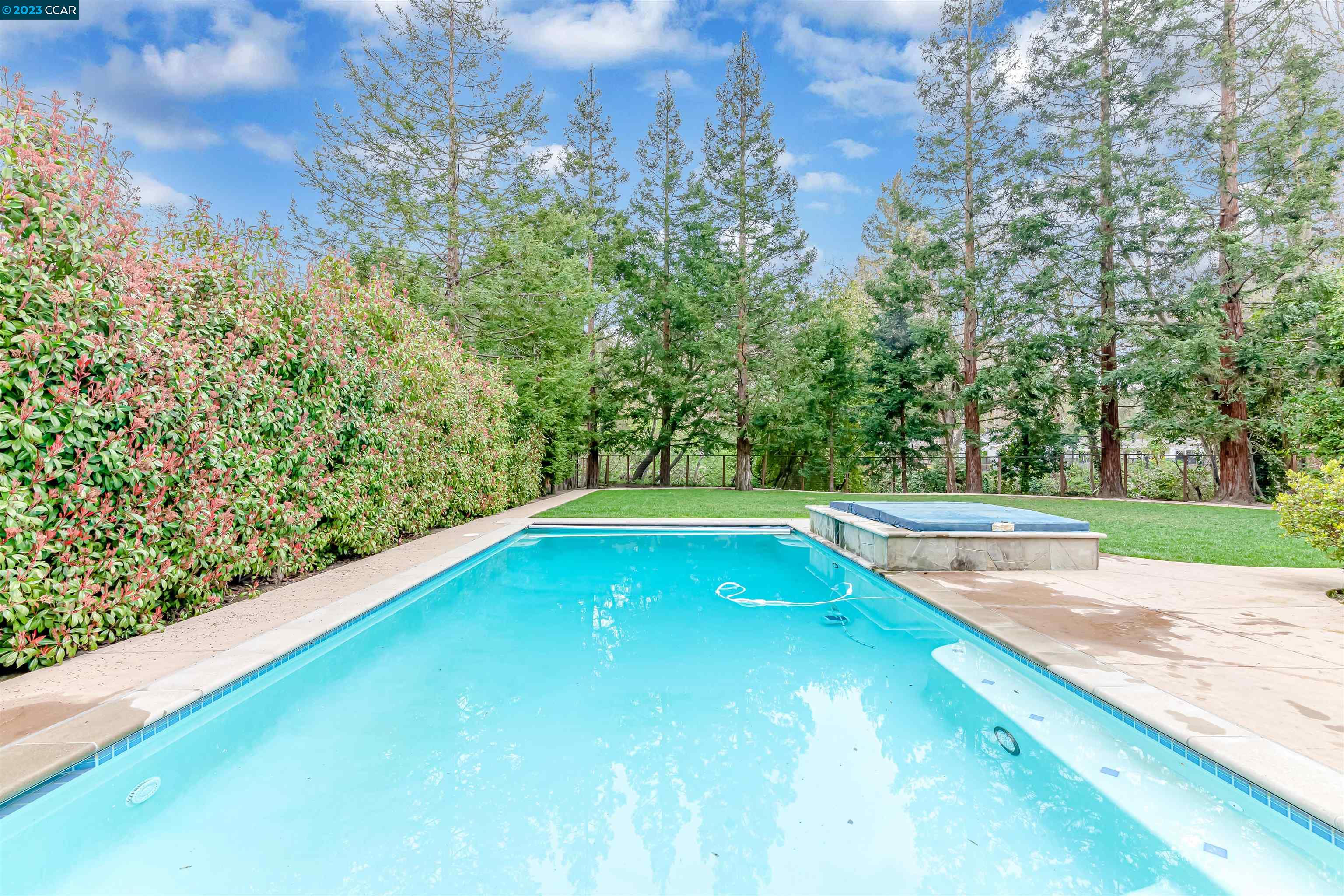 3324 Las Huertas Road Lafayette, CA 94549 - Photo 7 of 8 a view of swimming pool with a yard