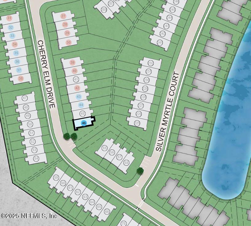323 Cherry Elm Drive St. Augustine, FL 32092 - Photo 20 of 20 Cherry Elm at SilverLeaf ~ Site Map
