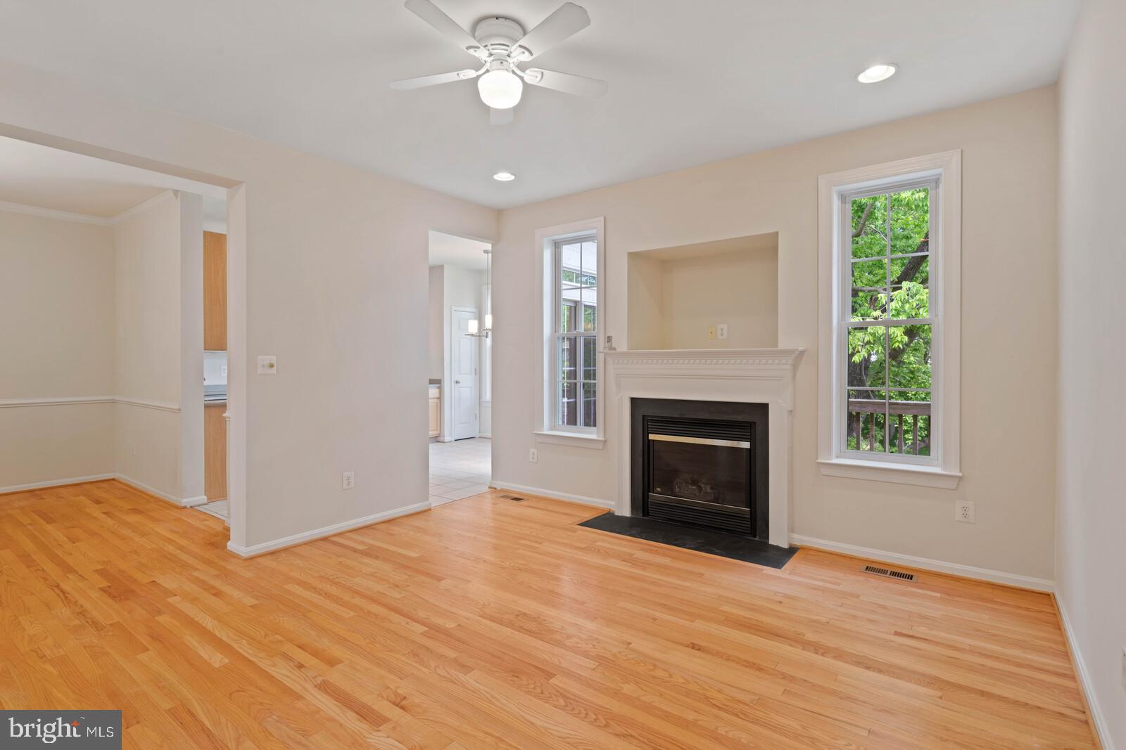 47742 Warwickshire Terrace Sterling, VA 20165 - Photo 14 of 88 Hardwood Floors and Cozy Fireplace