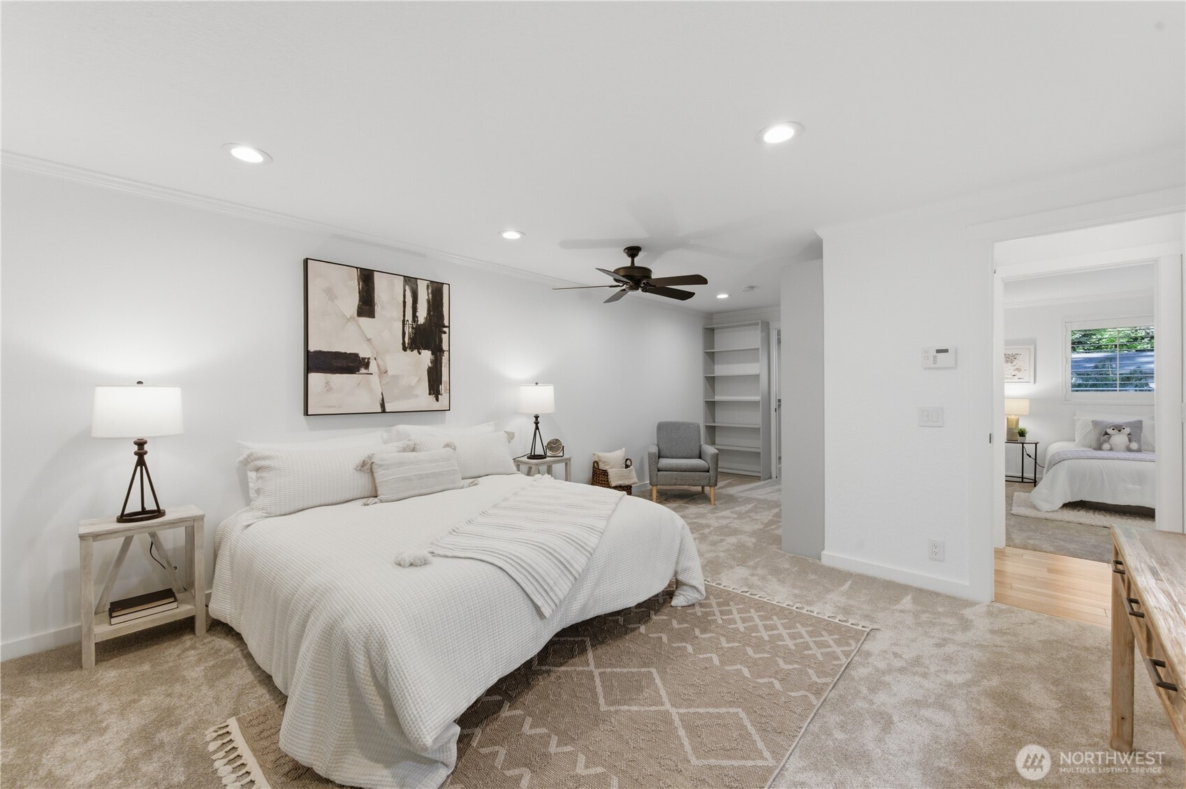 20911 30th Drive Southeast Bothell, WA 98021 - Photo 18 of 40 a bedroom with a bed and a cabinets