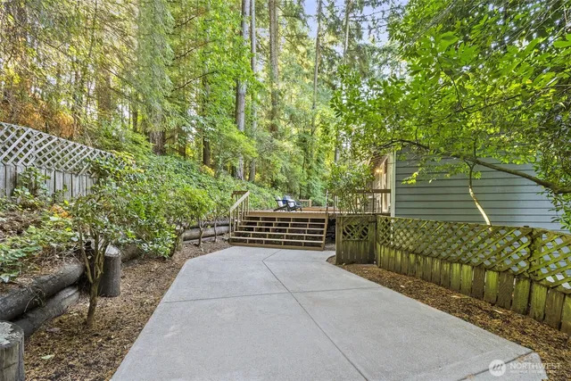 a view of outdoor space and yard