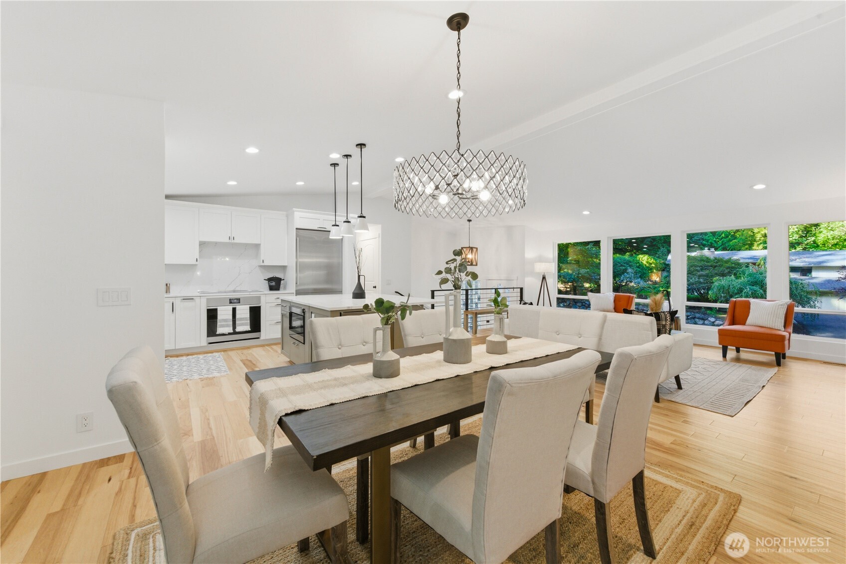 20911 30th Drive Southeast Bothell, WA 98021 - Photo 10 of 40 a view of a dining room with furniture window and outside view