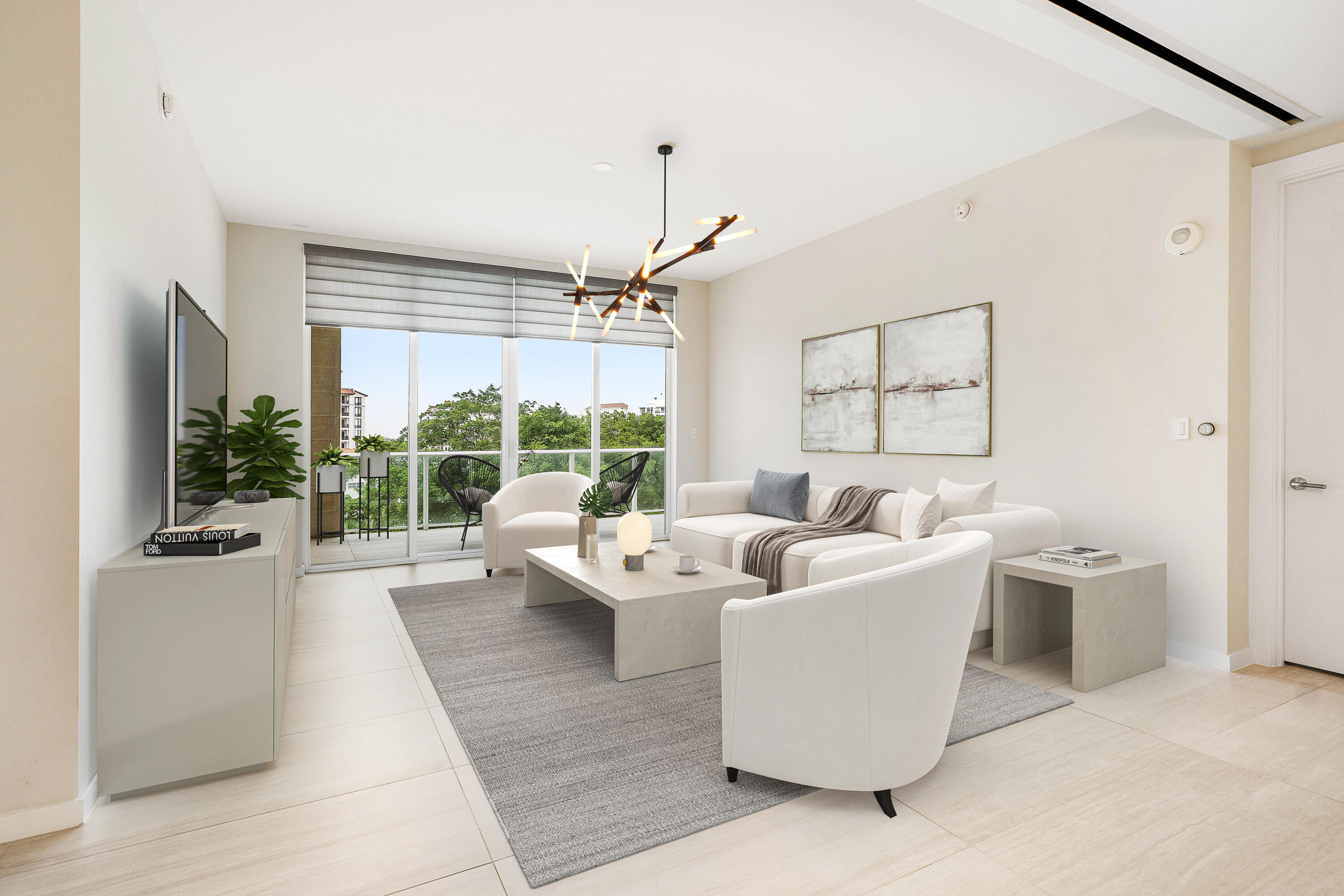 Living Room - Virtually Staged