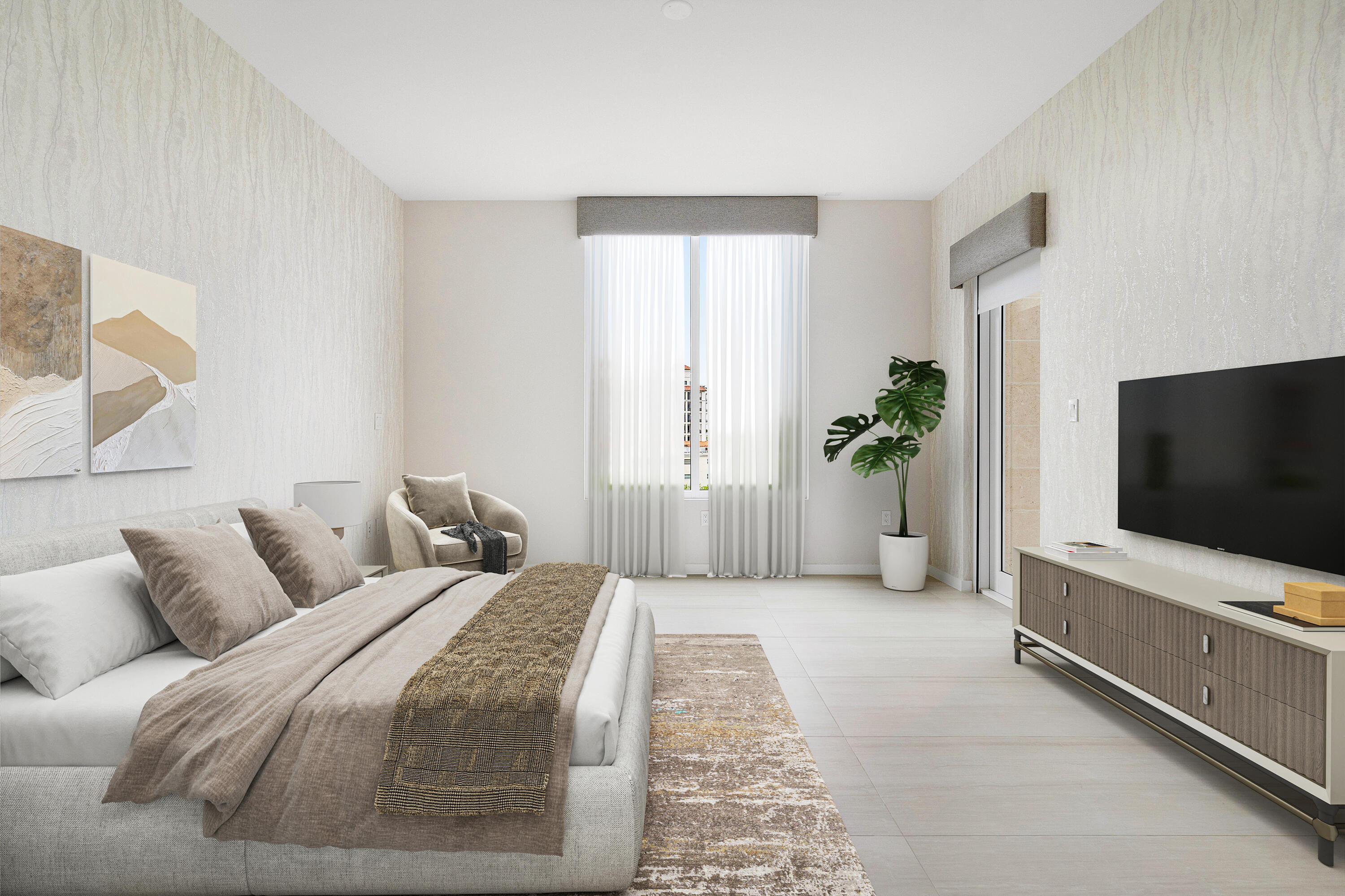 200 Southeast Mizner Boulevard, Unit 514 Boca Raton, FL 33432 - Photo 12 of 74 Primary Bedroom - Virtually Staged