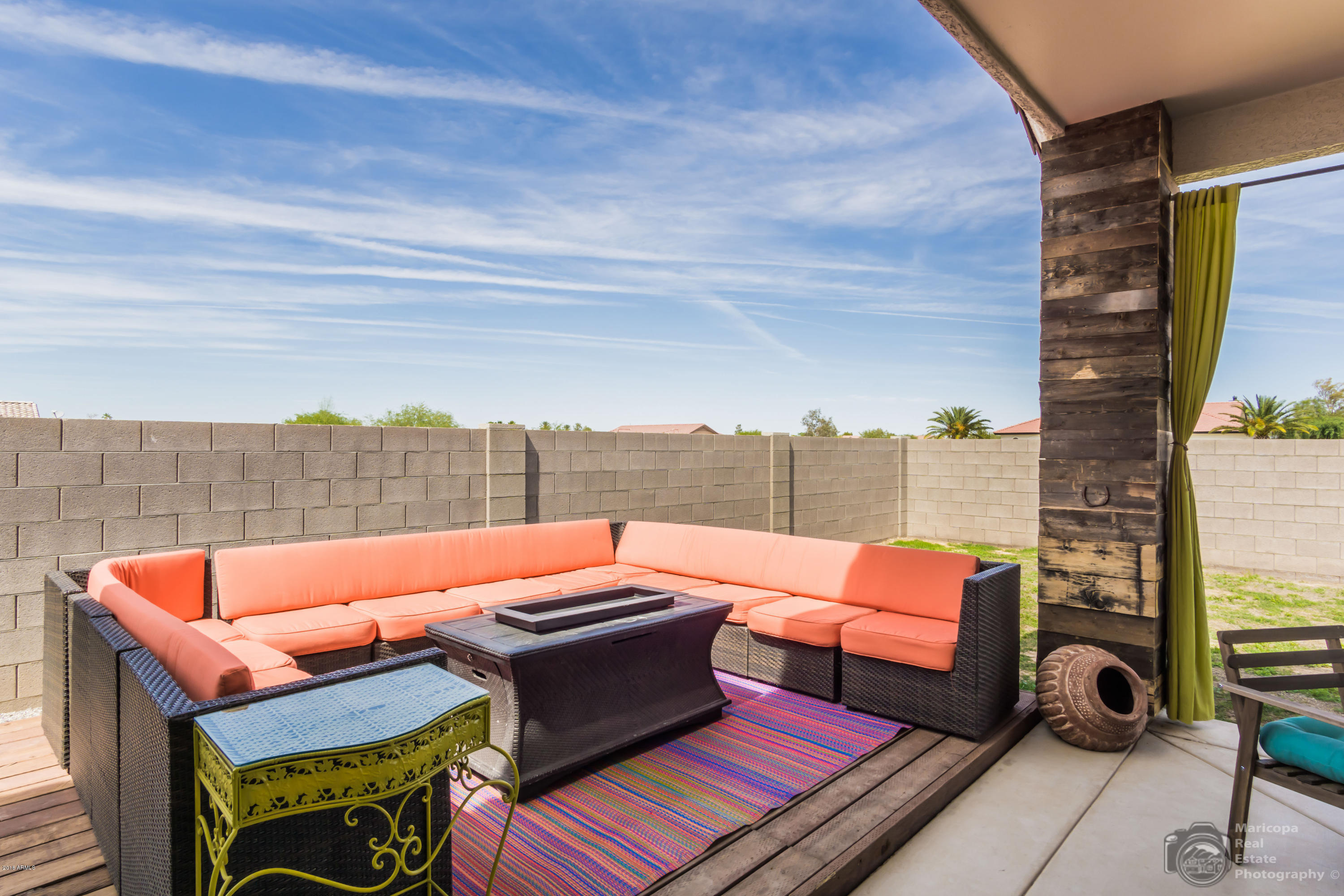 14741 South Rory Calhoun Road Arizona City, AZ 85123 - Photo 39 of 43 Staged deck