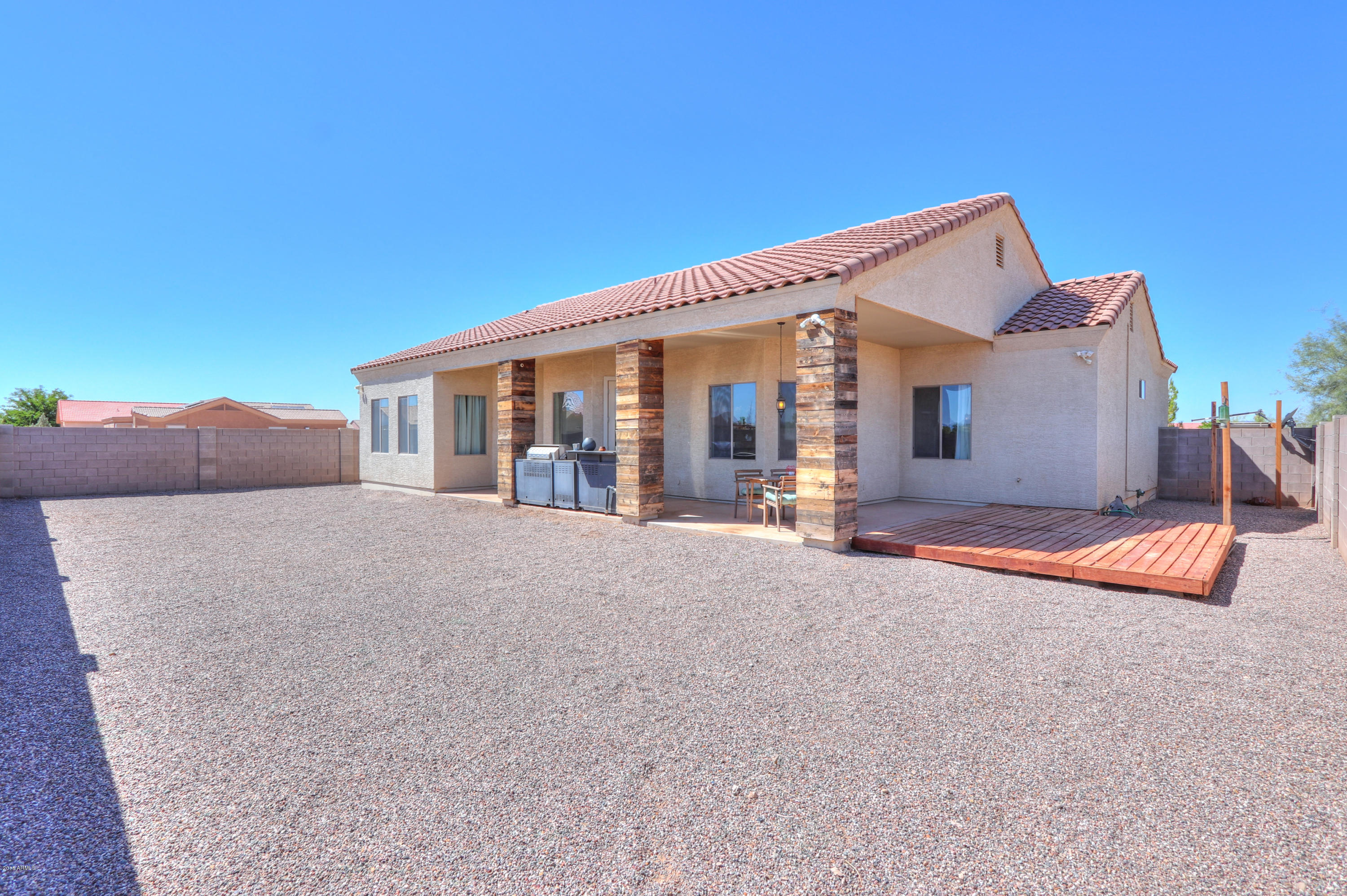 14741 South Rory Calhoun Road Arizona City, AZ 85123 - Photo 42 of 43 Back of house