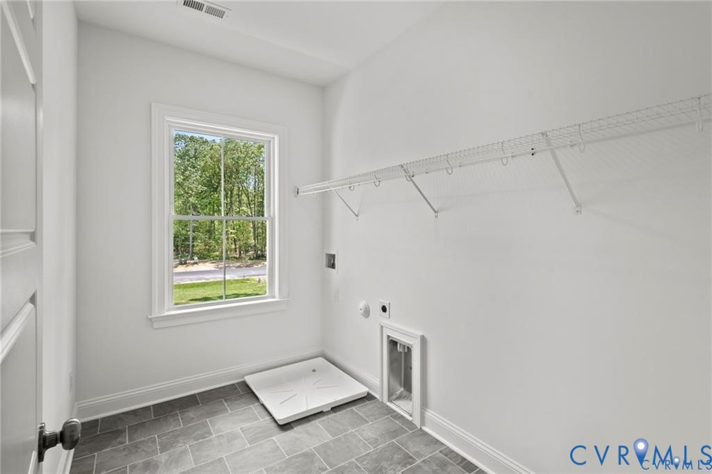 4927 Gooden Trail Quinton, VA 23141 - Photo 18 of 22 Utility room featuring a double-hung window, tile