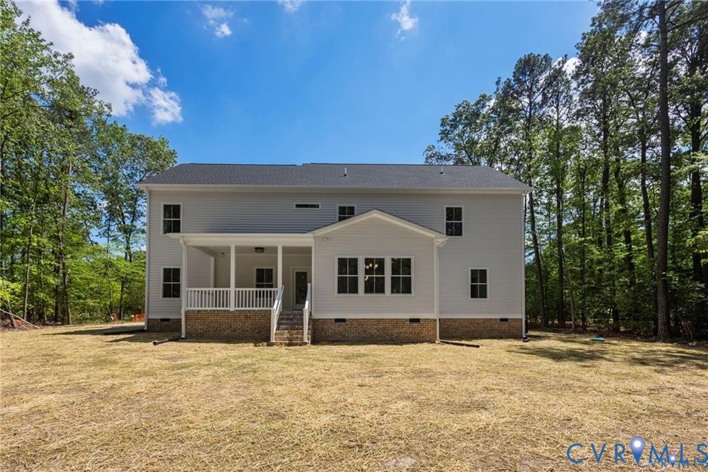 4927 Gooden Trail Quinton, VA 23141 - Photo 22 of 22 front view of a house with a yard