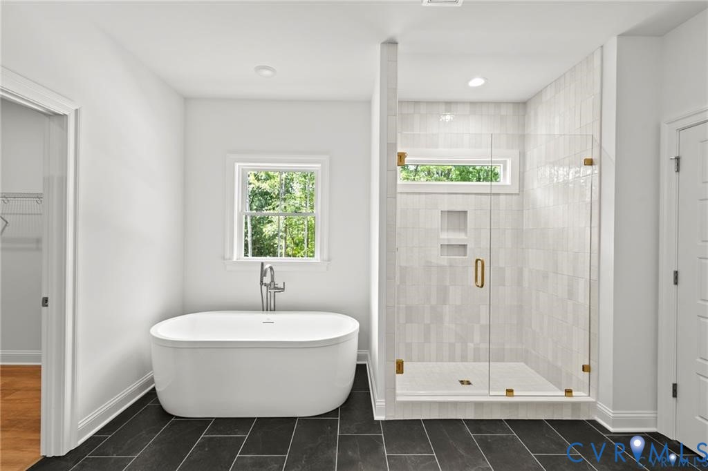 4927 Gooden Trail Quinton, VA 23141 - Photo 6 of 22 a bathroom with a sink and a mirror