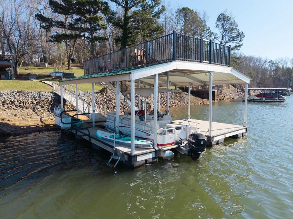 314 Kilpatrick Point Drive Hayesville, NC 28904 - Photo 4 of 50 a view of a swimming pool with a patio