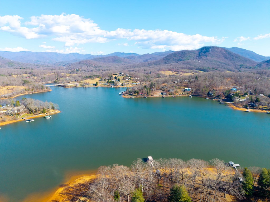 314 Kilpatrick Point Drive Hayesville, NC 28904 - Photo 50 of 50 an aerial view of a houses with a lake view