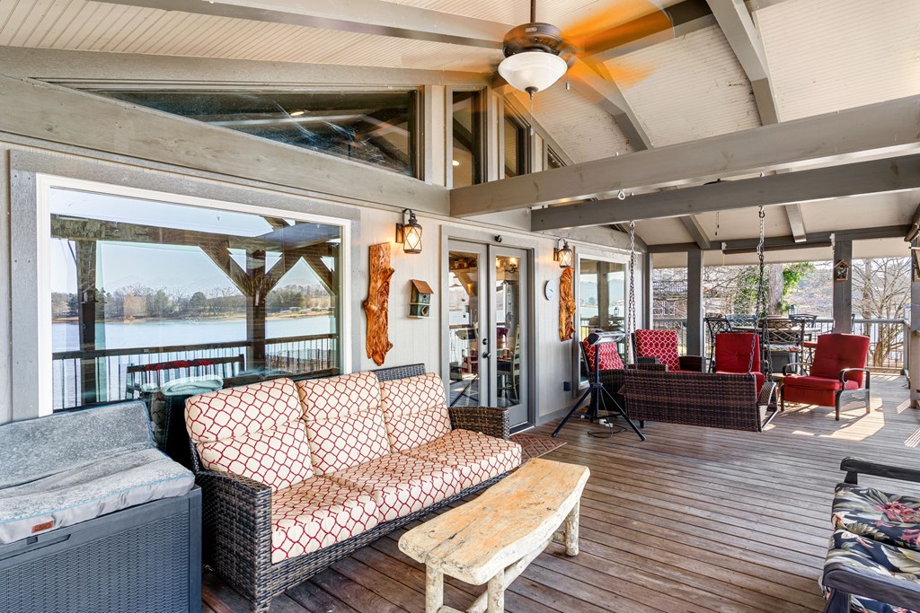 314 Kilpatrick Point Drive Hayesville, NC 28904 - Photo 7 of 50 a outdoor living space with furniture