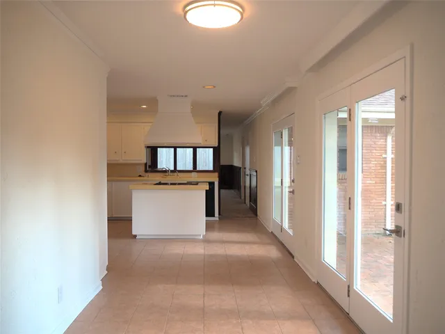 a bathroom with a sink and vanity