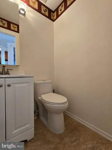 a view of a street with an outdoor space