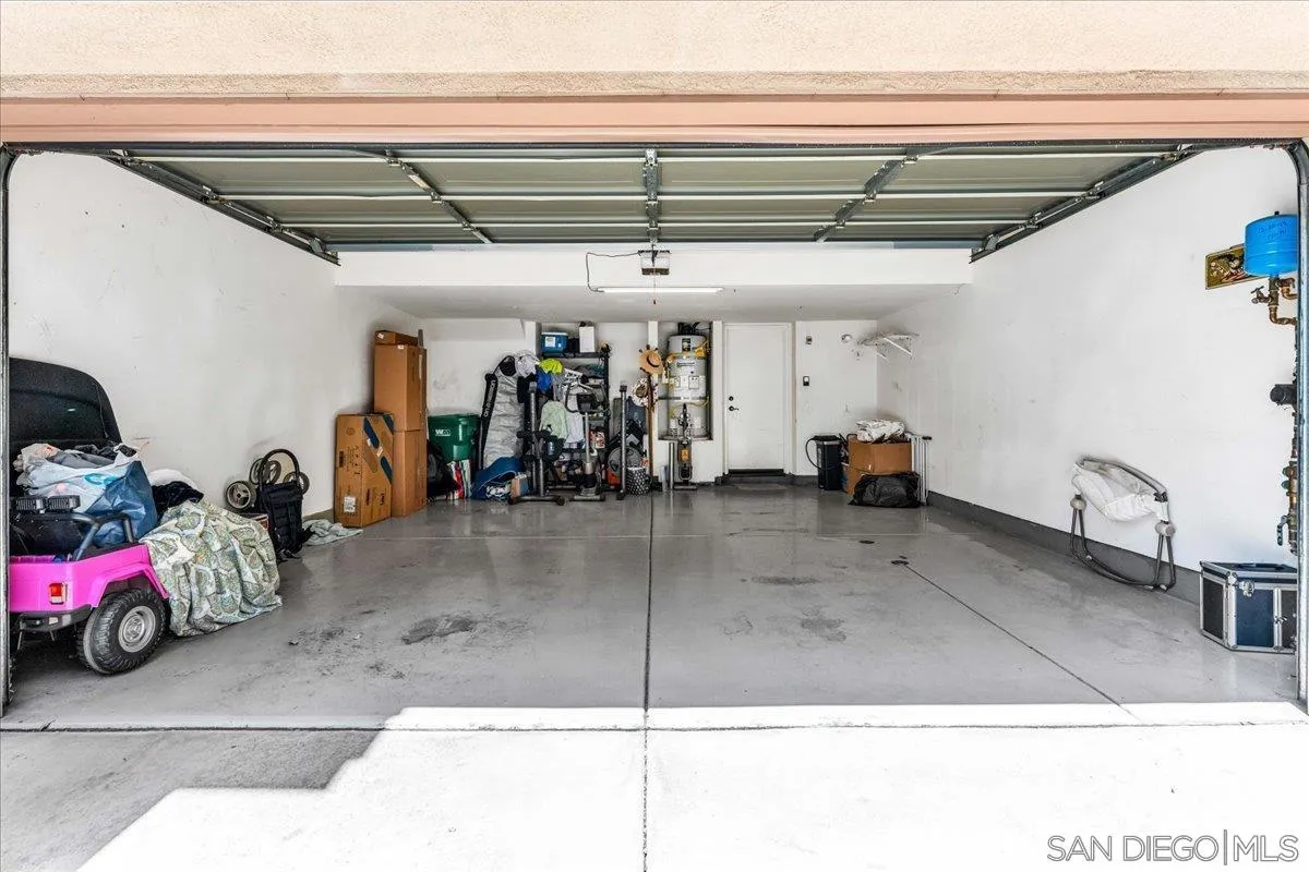 76 Via Sovana Santee, CA 92071 - Photo 25 of 34 a view of a garage with storage